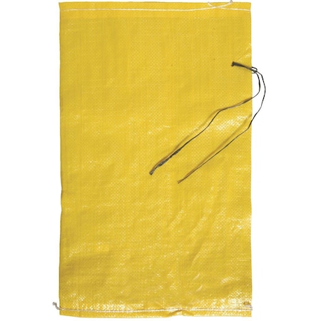 Farber Bag & Supply Co Poly Sand Bags 12X20 TIE YEL POLY WVN